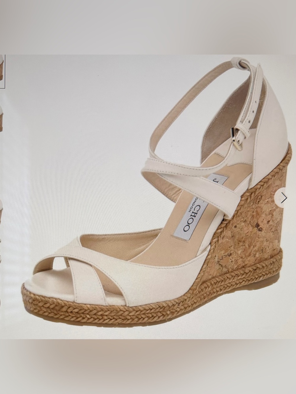 Jimmy Choo Cork Wedge